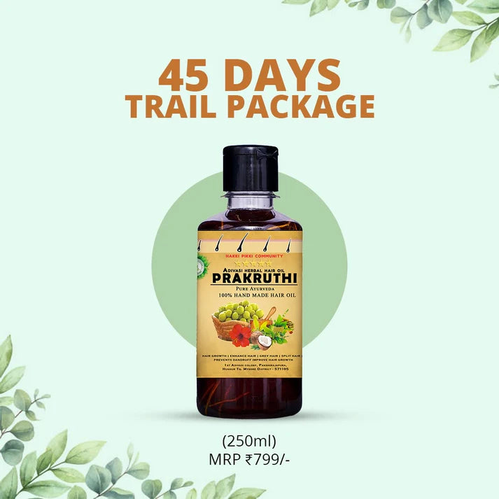 250ML HAIR OIL (45 Days Trial Package 📦)